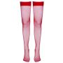 Hold-up Stockings red S - 6