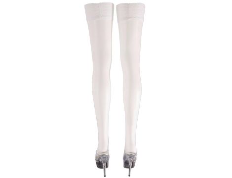 Hold-up Stockings white 4 - 7