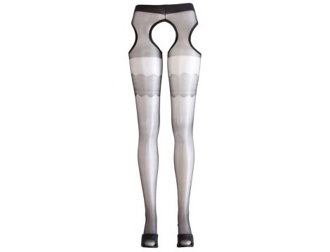 Tights with garter L - 6