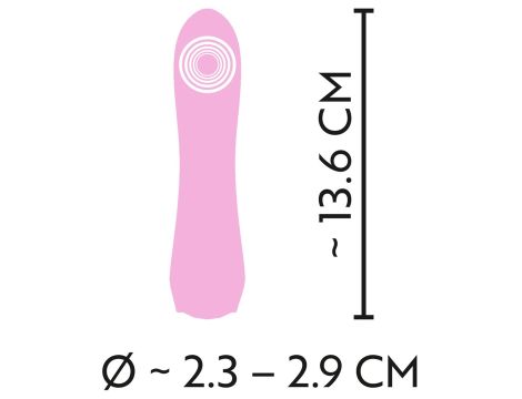 Cuties Mini Vibrator Rose 4th - 11