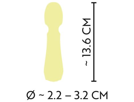 Cuties Mini Vibrator Yellow 4 - 11