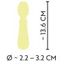 Cuties Mini Vibrator Yellow 4 - 12