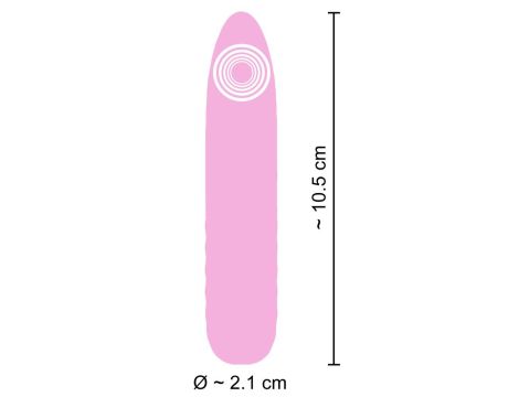 Cuties Mini Vibrator Rose 5.Ge - 8