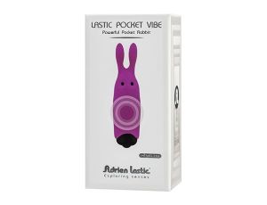 Stymulator-Lastic pocket vibe Rabbit Purple - image 2