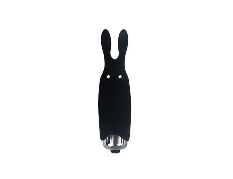 Stymulator-Wibrator - Lastic pocket vibe Rabbit Black