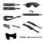 Secret Desires Black BDSM Kit 8pcs - 10