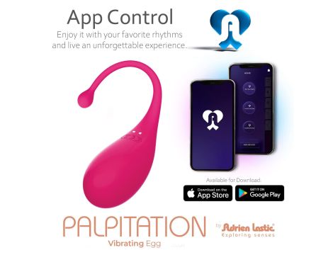 Palpitation Fuchsia (huevo vibrador + app) - 6