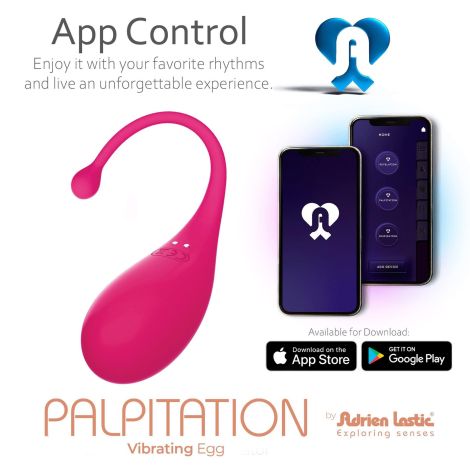 Palpitation Fuchsia (huevo vibrador + app) - 6