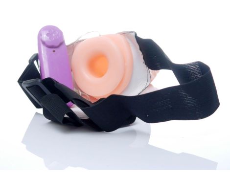 Proteza-Hollow Strap-on Adrian vibrating - 9