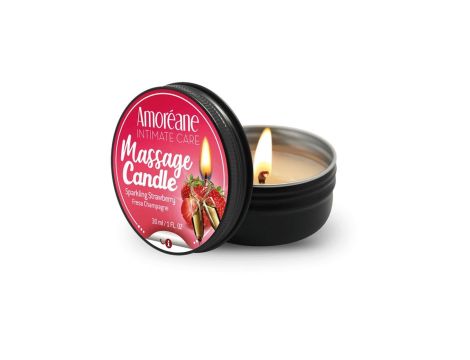 Świeca- Massage Candle Sparkling Strawberry 30ml