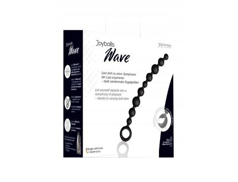 Plug/kulki-Joyballs anal Wave, long, black