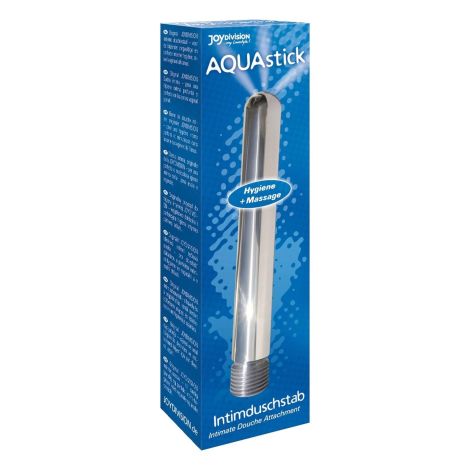 Anal/hig-Irygator-AQUASTICK INTIMATE DOUCHE ATTACHMENT SILVER - 2