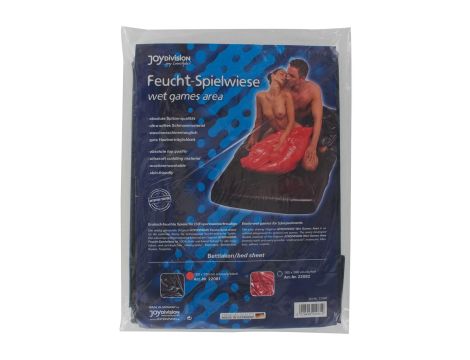 BDSM-Wet games area, bed sheet,180 x 260 cm, black