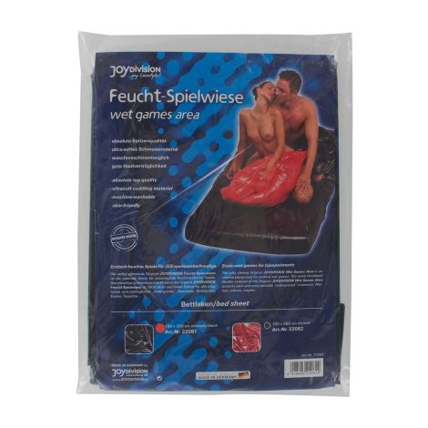 BDSM-Wet games area, bed sheet,180 x 260 cm, black