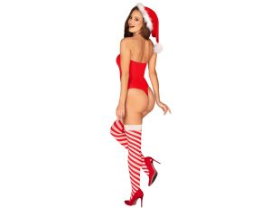 Bielizna-Kissmas body czerwone    XS/S - image 2