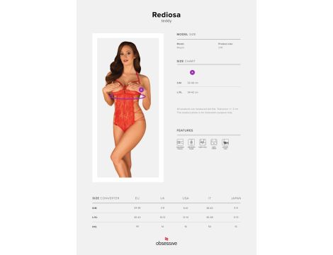 Bielizna-Rediosa body otwarte  S/M - 7