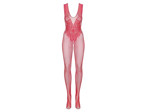 Bielizna-Bodystocking N112 czerwone XL/XXL - 3