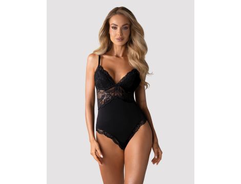 Bielizna- 810-TED-1 body czarne L/XL - 4