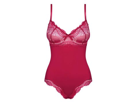 Bielizna-Rosalyne body czerwone  S/M - 4