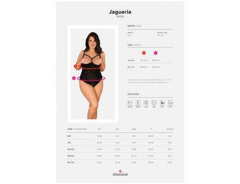 Bielizna-Jagueria body otwarte  4XL/5XL - 7