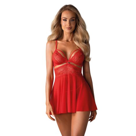 Bielizna-838-BAB-3 babydoll i stringi L/XL