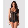 Bielizna-Amanta babydoll i stringi L/XL - 5