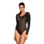 Bielizna-B123 body czarne  S/M - 7