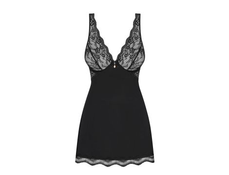 Bielizna-Luvae babydoll i stringi Czarny  XS/S - 5