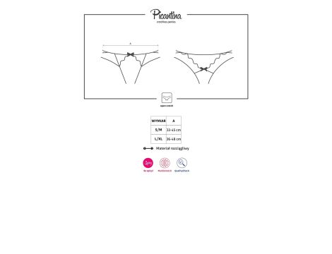 Bielizna-Picantina stringi otwarte  S/M - 7