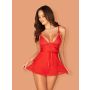 Bielizna-Lovlea babydoll czerwona  S/M - 4