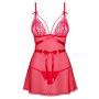 Bielizna-Lovlea babydoll czerwona  S/M - 6