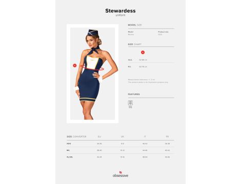 Bielizna-Stewardess uniform   XS/S - 7