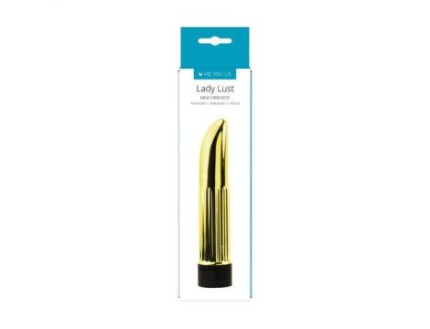 Me You Us Lady Lust Mini Wibrator Gold - 3