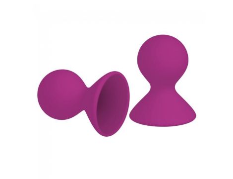 Pompka- Me You Us Dual Masseuse Silicone Nipple Suckers 2 Pack Purple - 4