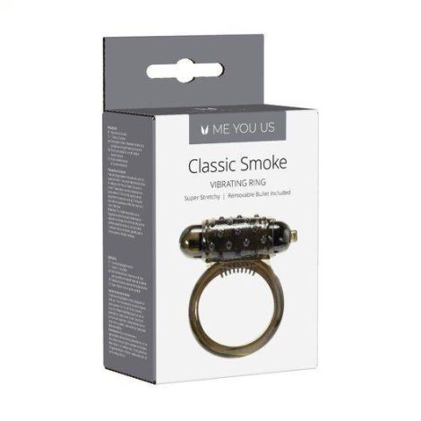 Pierścień- Me You Us Classic Smoke Cock Ring Smoke - 3