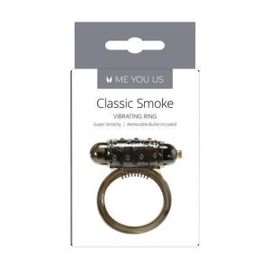 Pierścień- Me You Us Classic Smoke Cock Ring Smoke - image 2