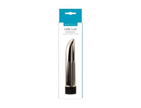 Wibrator- Me You Us Lady Lust Mini Vibrator Silver