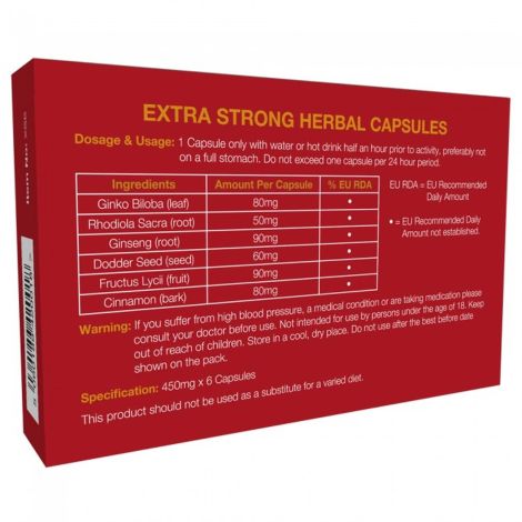 Supl.diety-Extra Strong 6 Capsules - 2