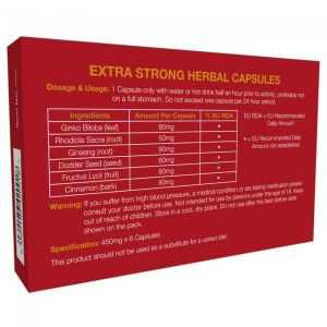 Supl.diety-Extra Strong 6 Capsules - image 2