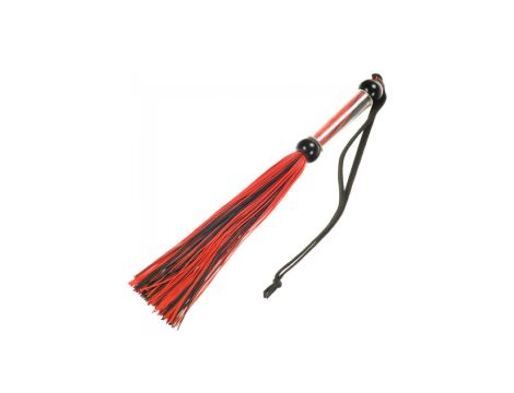 Pejcz- Me You Us Tease And Please Silicone Flogger Black