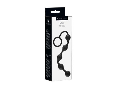 Plug/kulki-Onyx Silicone Anal Beads