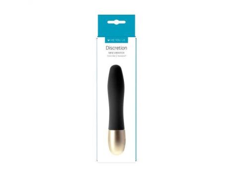 Me You Us Discretion Bullet Wibrator Black - 3