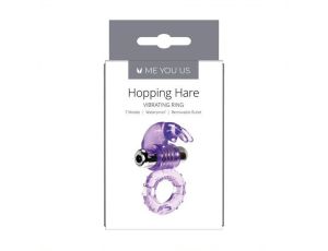 Pierścień- Me You Us Hopping Hare Cock Ring Purple