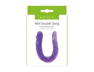 Dildo- Me You Us Mini Double Dong Pink - image 2