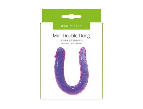 Dildo- Me You Us Mini Double Dong Pink - 2