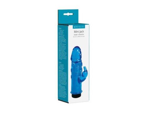 Me You Us Jack Rabbit Vibrator Blue