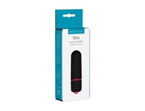 Wibrator-Me You Us  Bliss 7 Mode Mini Bullet Vibrator Black - 3