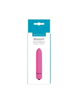 Wibrator-  Me You Us Blossom 10 Mode Bullet Vibrator Pink - image 2