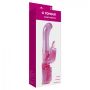 Wibrator- G Tongue Rabbit Vibrator Pink OS - 2