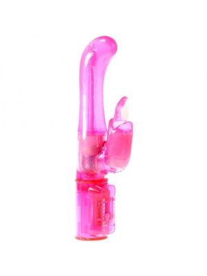 Wibrator- G Tongue Rabbit Vibrator Pink OS - image 2